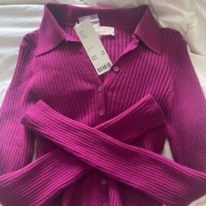 NWT Urban Outfitters Button Down Sweater
